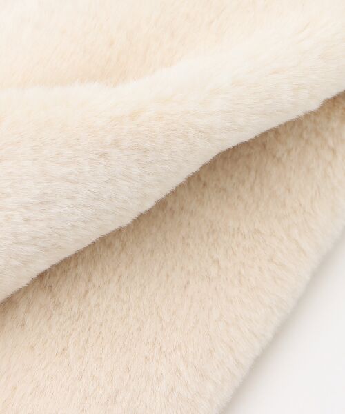 Harriss / ハリス マフラー・ショール・スヌード・ストール | エコファーショートマフラー | 詳細3