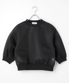 Harriss / ハリス カットソー | パフスリーブクロップドトップ