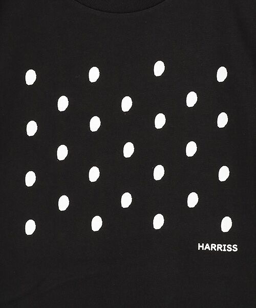 Harriss / ハリス Tシャツ | ドットデザインプリントTシャツ | 詳細5