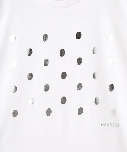 Harriss / ハリス Tシャツ | ドットデザインプリントTシャツ | 詳細6