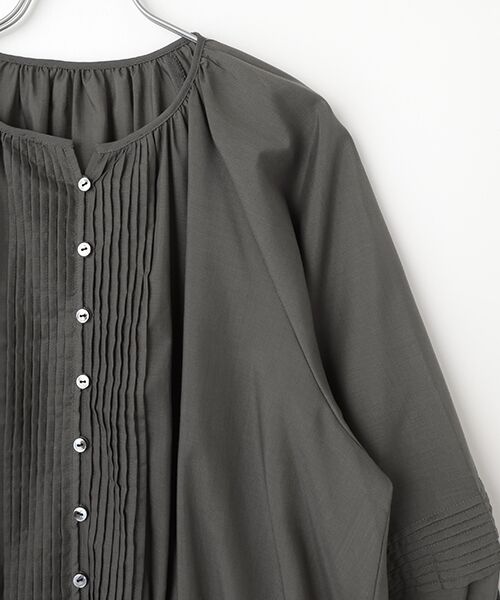 Harriss / ハリス シャツ・ブラウス | ピンタックブラウス | 詳細5