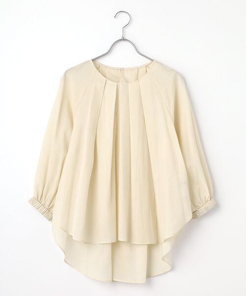 Harriss/ハリス タックブラウス アイボリー 36 Harriss/ハリス タックブラウス アイボリー 36