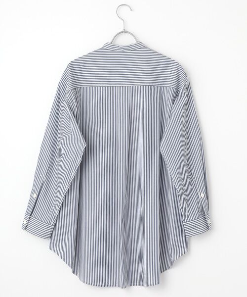 Harriss / ハリス シャツ・ブラウス | バンドカラーロングシャツ | 詳細1