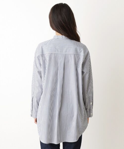 Harriss / ハリス シャツ・ブラウス | バンドカラーロングシャツ | 詳細6