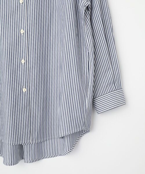 Harriss / ハリス シャツ・ブラウス | バンドカラーロングシャツ | 詳細3