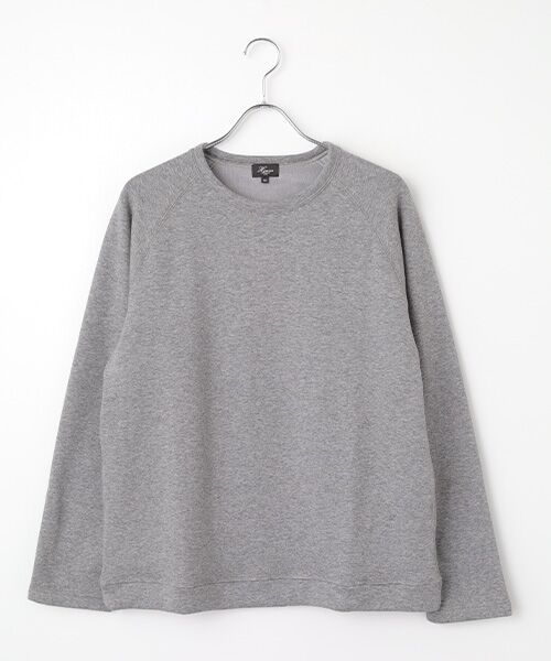Harriss/ハリス ラグランクルー GRAY M Harriss/ハリス ラグランクルー GRAY M