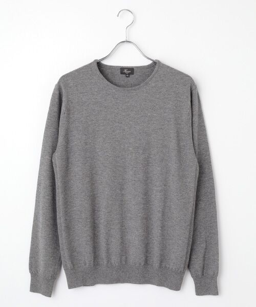 Harriss/ハリス クルーネック GRAY S Harriss/ハリス クルーネック GRAY S