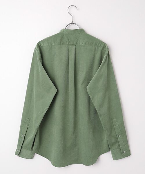 Harriss / ハリス シャツ・ブラウス | P/O風バンドカラーシャツコンフォートフィット　 | 詳細3