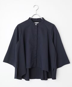 Harriss / ハリス シャツ・ブラウス | バックギャザーバンドカラーシャツ