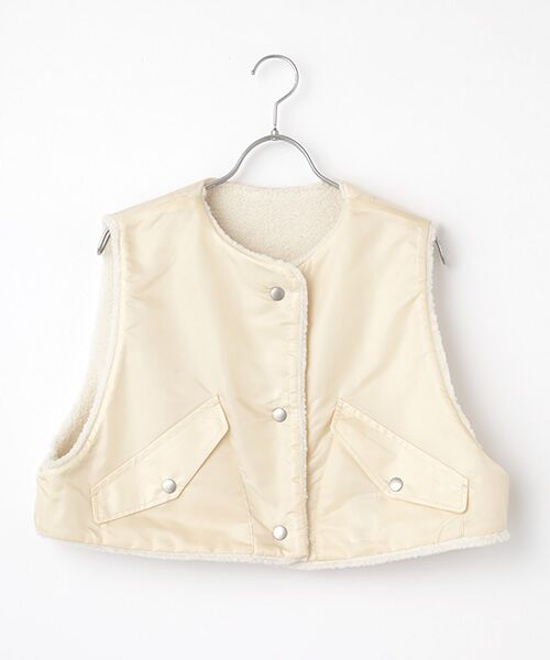 Harriss / ハリス ベスト | リバーシブルボアジレ | 詳細1