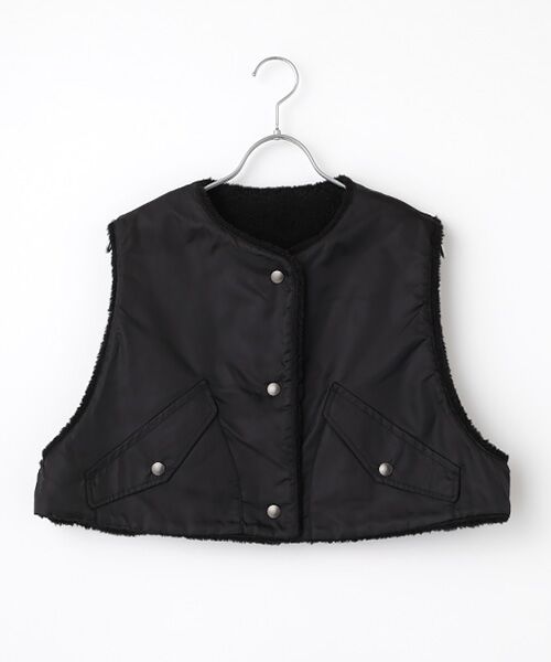 Harriss / ハリス ベスト | リバーシブルボアジレ | 詳細5