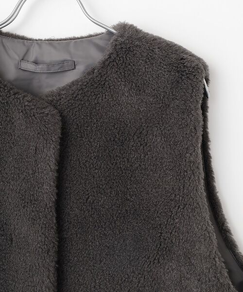 Harriss / ハリス ベスト | リバーシブルボアジレ | 詳細8