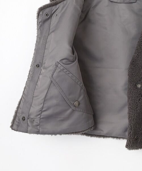 Harriss / ハリス ベスト | リバーシブルボアジレ | 詳細10