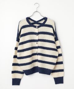 Harriss / ハリス ニット・セーター | フラッフィー2wayカーディガン