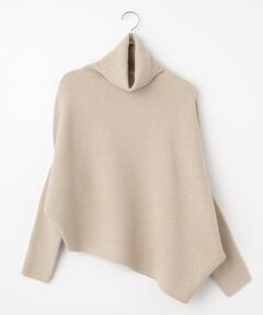 Harriss / ハリス ニット・セーター | 変形シルエットタートル