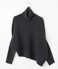 Harriss / ハリス ニット・セーター | 変形シルエットタートル