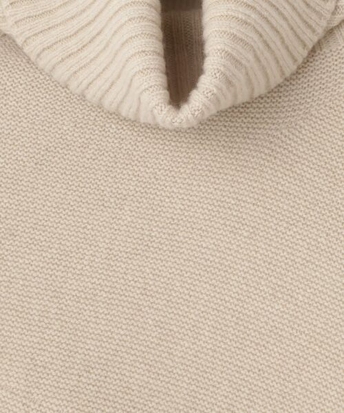 Harriss / ハリス ニット・セーター | 変形シルエットタートル | 詳細2
