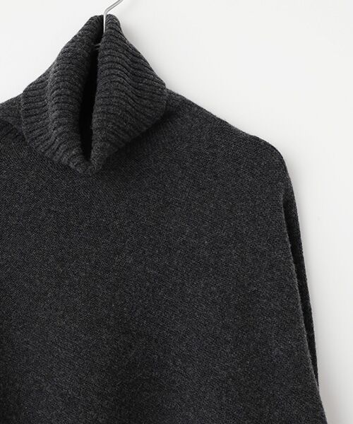 Harriss / ハリス ニット・セーター | 変形シルエットタートル | 詳細4