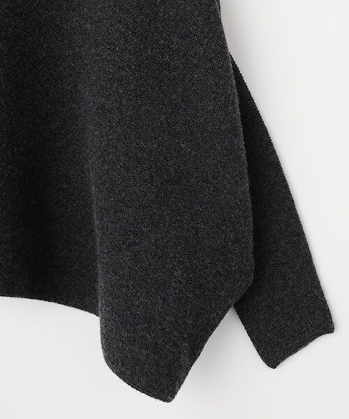 Harriss / ハリス ニット・セーター | 変形シルエットタートル | 詳細5