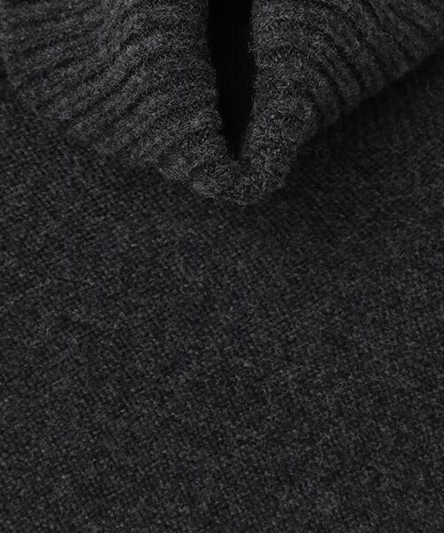 Harriss / ハリス ニット・セーター | 変形シルエットタートル | 詳細7