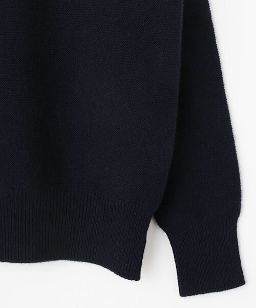 Harriss / ハリス ニット・セーター | 後ろボタンポロニット | 詳細5