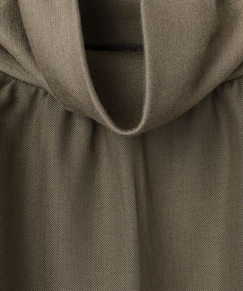 Harriss / ハリス カットソー | 異素材コンビタートルネックプルオーバー | 詳細1
