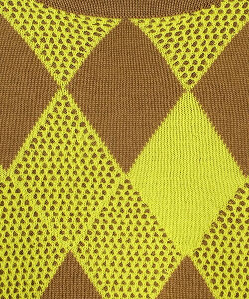 Harriss / ハリス ニット・セーター | ダイヤ幾何柄ニットプルオーバー | 詳細6