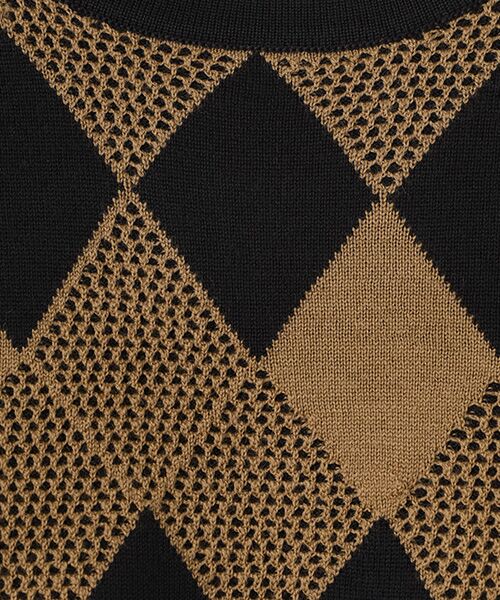Harriss / ハリス ニット・セーター | ダイヤ幾何柄ニットプルオーバー | 詳細7