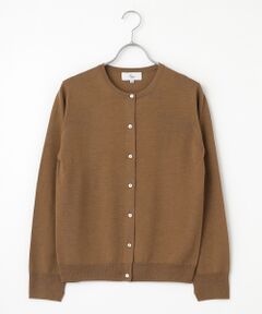 Harriss / ハリス カーディガン・ボレロ | クルーネックニットカーディガン