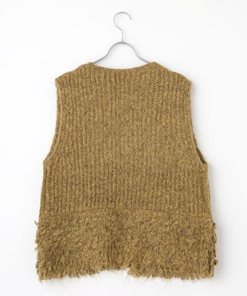Harriss / ハリス ベスト | ３G畦編みフリンジベスト | 詳細1