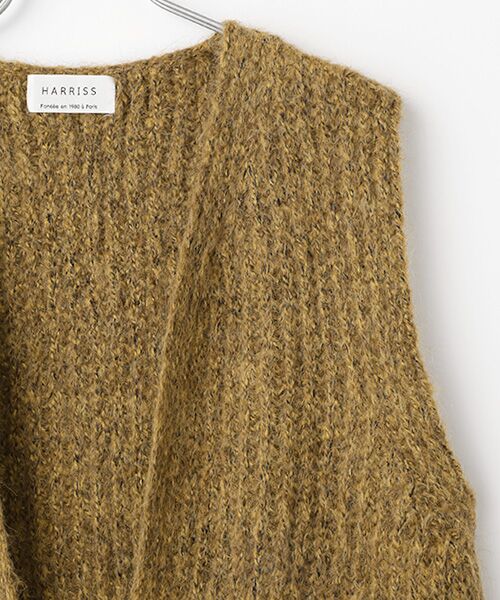 Harriss / ハリス ベスト | ３G畦編みフリンジベスト | 詳細2