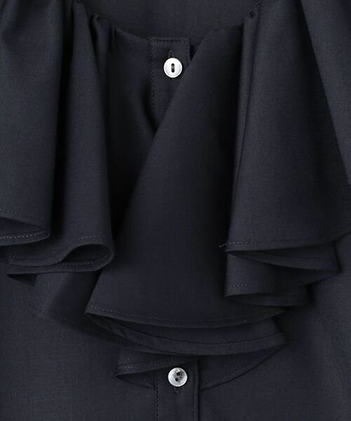 Harriss / ハリス シャツ・ブラウス | ラッフルカラーブラウス | 詳細1