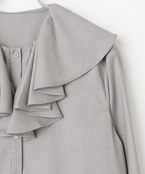 Harriss / ハリス シャツ・ブラウス | ラッフルカラーブラウス | 詳細3