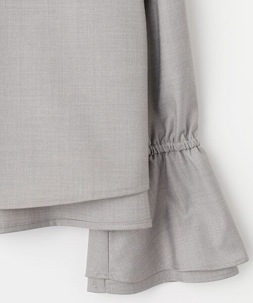 Harriss / ハリス シャツ・ブラウス | ラッフルカラーブラウス | 詳細4