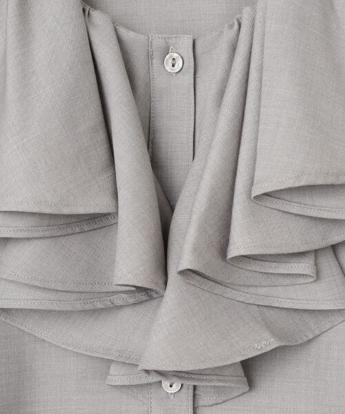 Harriss / ハリス シャツ・ブラウス | ラッフルカラーブラウス | 詳細5