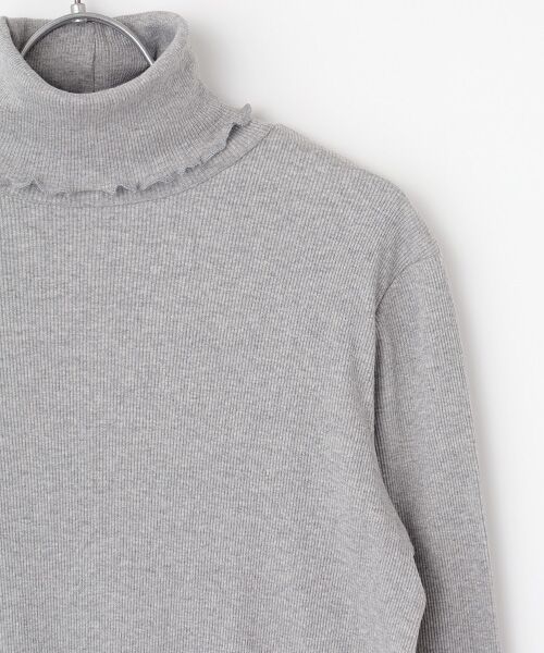 Harriss / ハリス カットソー | カットリブロングタートル | 詳細4