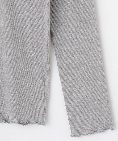 Harriss / ハリス カットソー | カットリブロングタートル | 詳細5