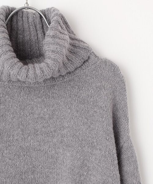 Harriss / ハリス ニット・セーター | ワイドタートルプルオーバー | 詳細4