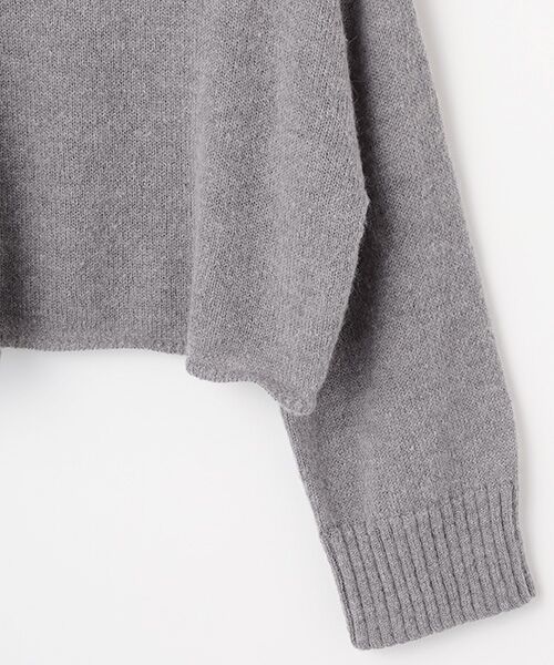 Harriss / ハリス ニット・セーター | ワイドタートルプルオーバー | 詳細5