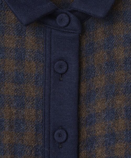 Harriss / ハリス ロング・マキシ丈ワンピース | ウールガーゼシャツワンピース | 詳細5