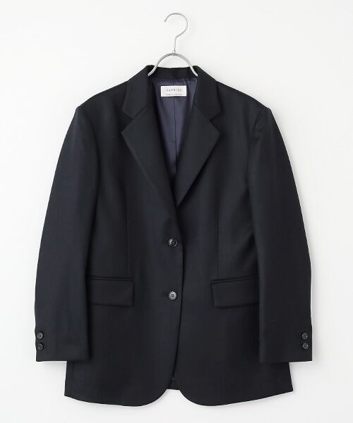 Harriss/ハリス 2B シングルジャケット ブラック 36 Harriss/ハリス 2B シングルジャケット ブラック 36