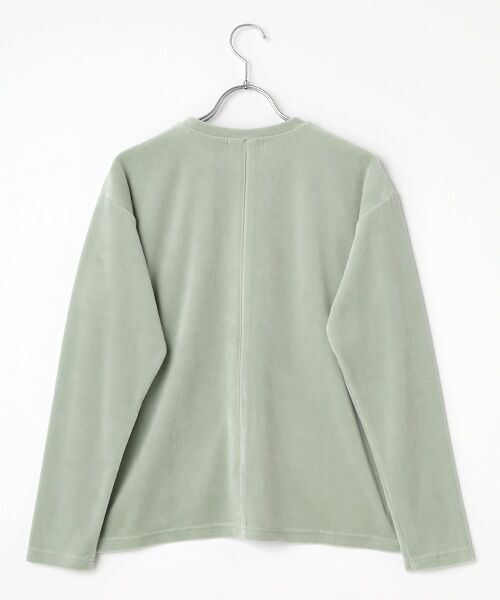Harriss / ハリス カットソー | コットンベロアプルオーバー | 詳細1