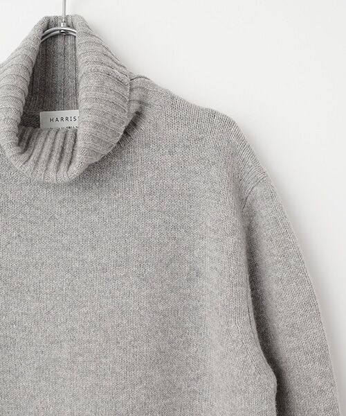 Harriss / ハリス ニット・セーター | ７G天竺ビックタートルセーター | 詳細5
