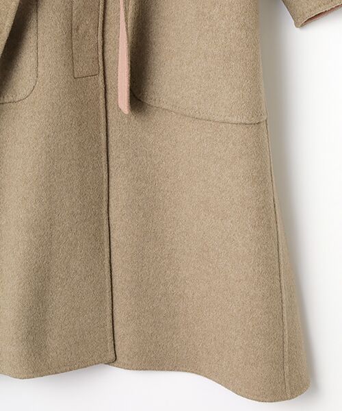 Harriss / ハリス その他アウター | ノーカラーロングコート | 詳細6