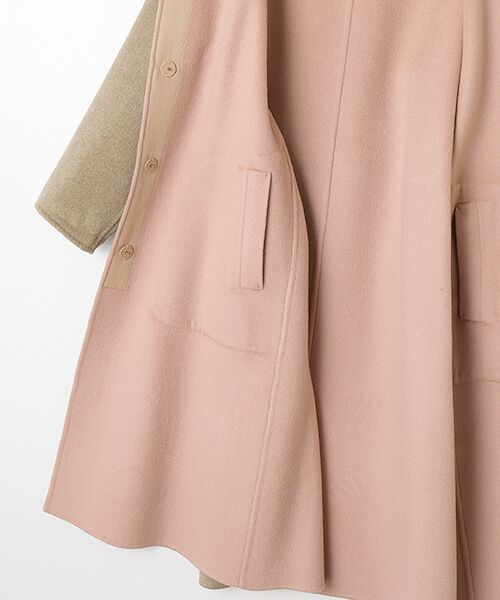 Harriss / ハリス その他アウター | ノーカラーロングコート | 詳細7