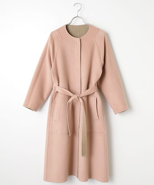 Harriss / ハリス その他アウター | ノーカラーロングコート | 詳細9