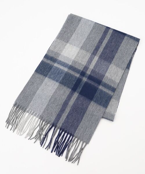 カシミヤ100％で肌さわりの良い、マフラーをご紹介