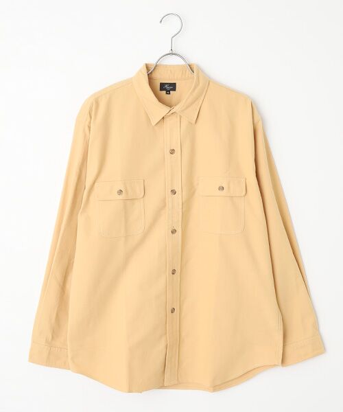 Harriss/ハリス レギュラーカラーシャツ YELLOW M Harriss/ハリス レギュラーカラーシャツ YELLOW M