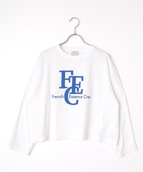 Harriss / ハリス Tシャツ | FECプリントロンT（ホワイト）