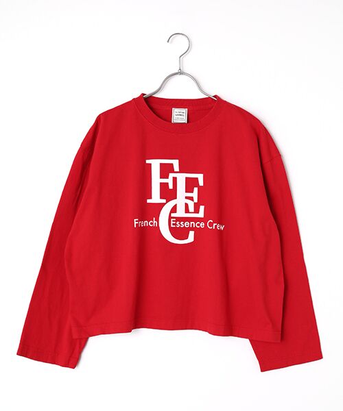 Harriss / ハリス Tシャツ | FECプリントロンT（レッド）